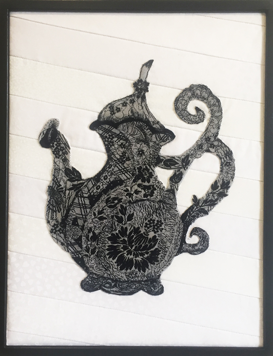 VICTORIAN ERA TEAPOT by Robyn Brown