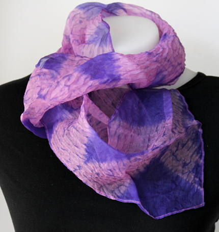 MOKUME SCARF by Rhonda Porter