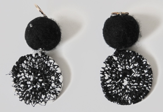 FELTED EARINGS by Treena McArthur