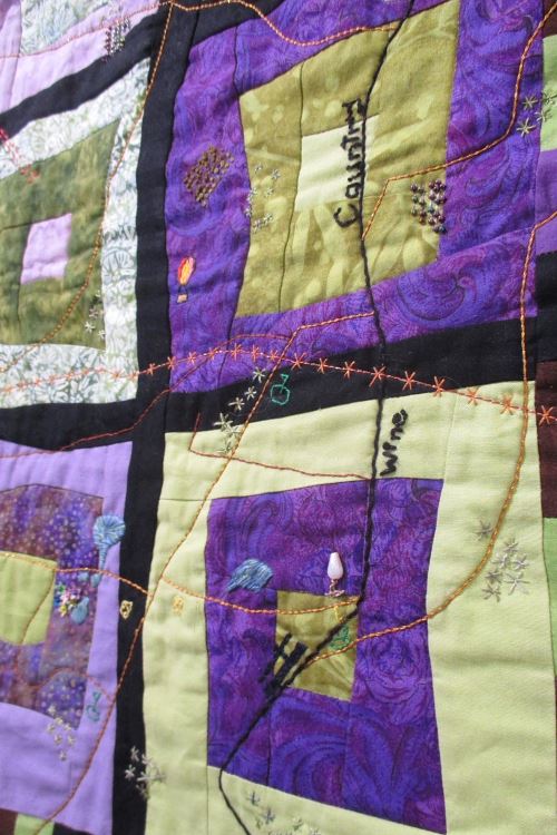 vineyard wine quilt